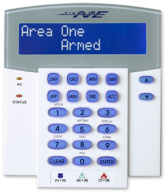 Paradox Keypad